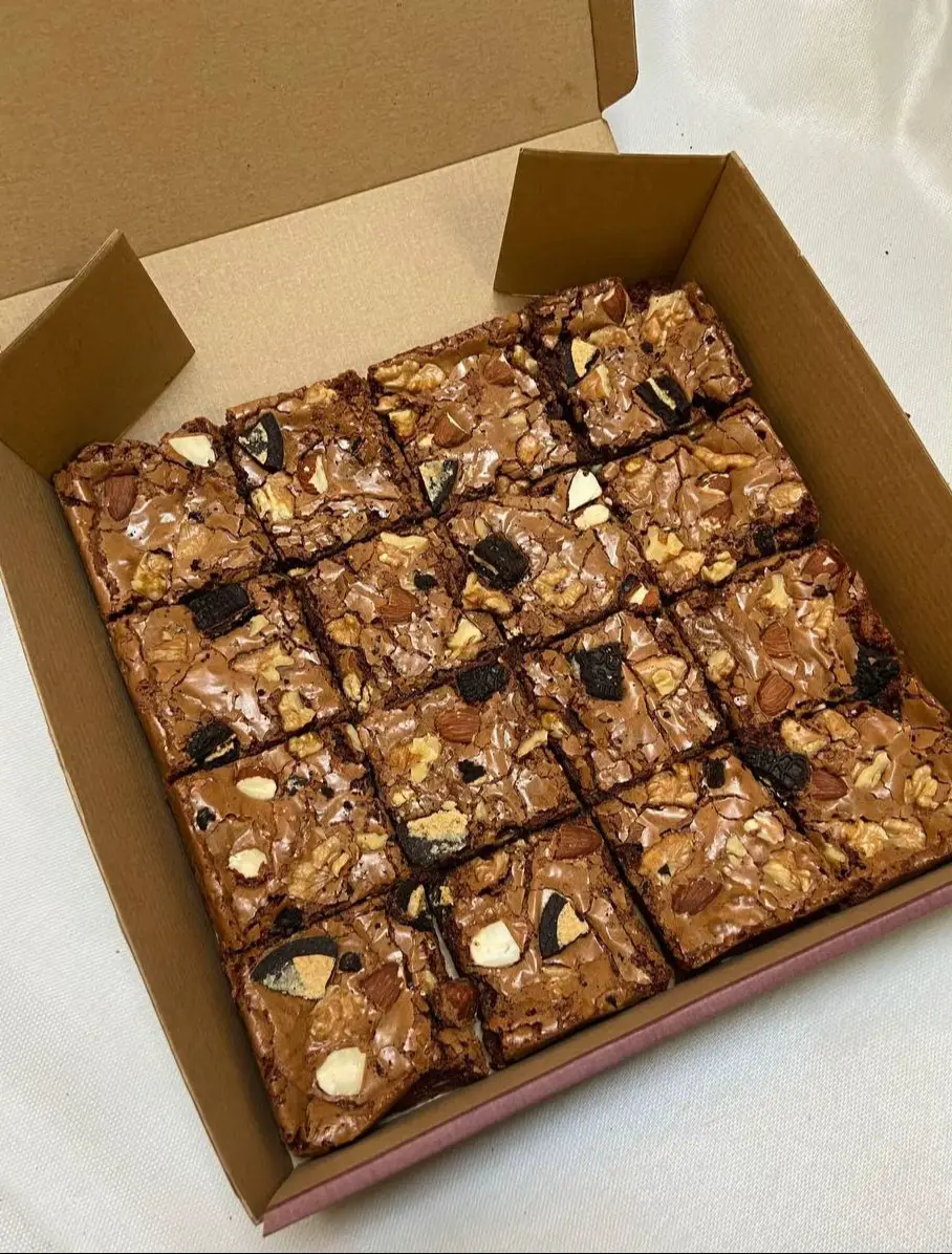 Brownies 🤎🍫 #brownies #cook #hobby @#براونيز #delicious 