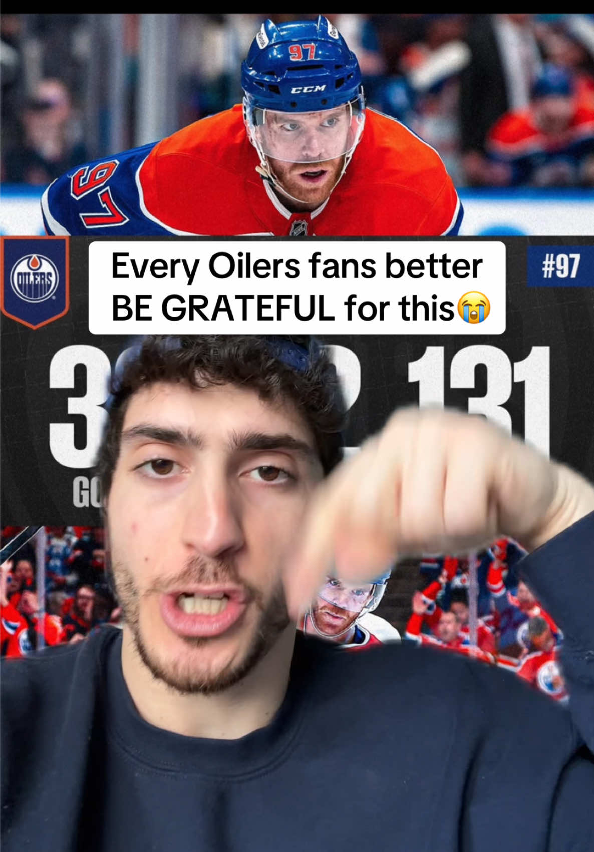 This Edmonton Oilers team needs to be studied by scientists😭 BE GRATEFUL #hockey #NHL #playoffs 