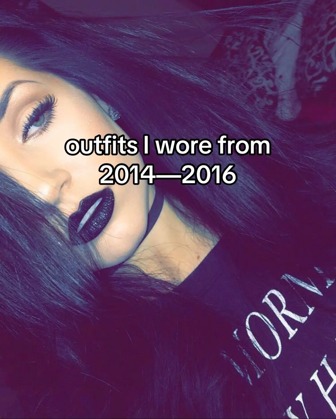 I graduated hs in 2016 😅how has this era been almost 10 years ago I’m gonna be sick  #2016 #tumblr #tumblraesthetic #lanadelrey #2016makeup #throwback 