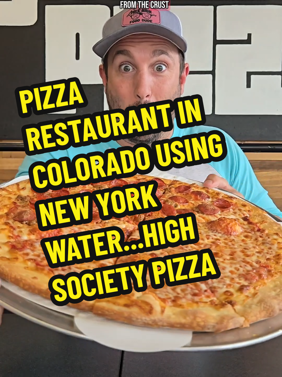 This Pizza Restaurant in Colorado is using a system to recreate New York Water to make their pizza dough! Great wings and the pizza was actually 🔥🔥🔥 Will you be checking out High Society Pizza 📍2229 Wildcat Reserve Pkwy A1, Highlands Ranch, CO 80129 @High Society Pizza #pizza #Foodie #Colorado #denver #chicken #wings #pizzalover 