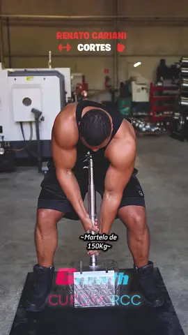Bitelo levantou o Martelo do Giga de 150Kg #bitelo #fabiogiga #maromba #entretenimento