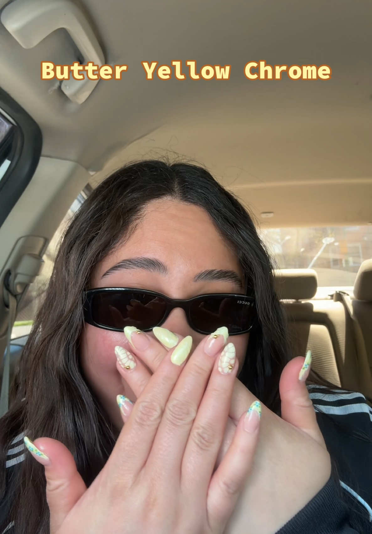 New nails #nails #nailsoftiktok #butteryellownails #sumernails 