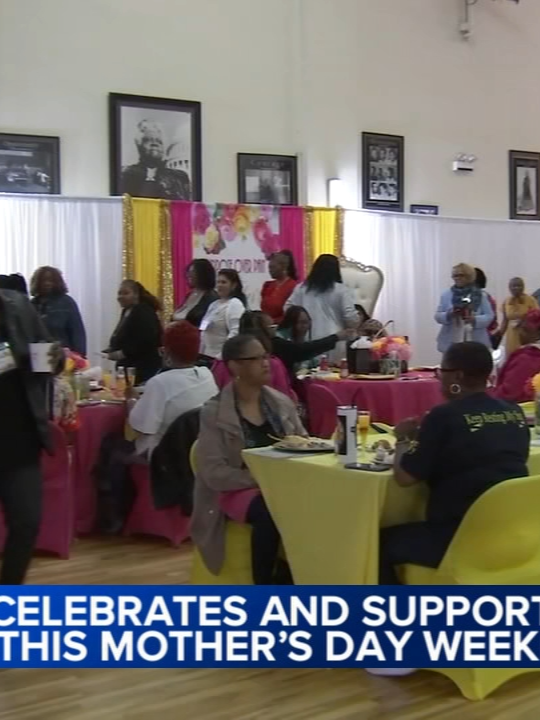 On the eve of Mother's Day, some mothers were collectively pushing past their grief and celebrating the strength that has kept them going at a Purpose Over Pain brunch at St. Sabina Academy. #news #chicago #chicagonews #mothersday