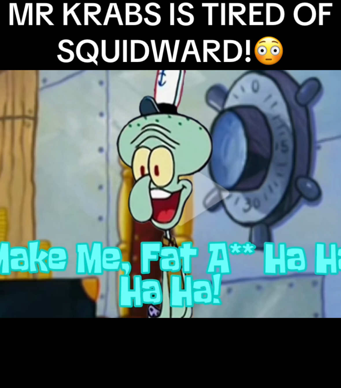 DEAR LORD MR KRABS! #fyp #funny #horror #spongebob #mrkrabs #tal_on #squidward #disaster 