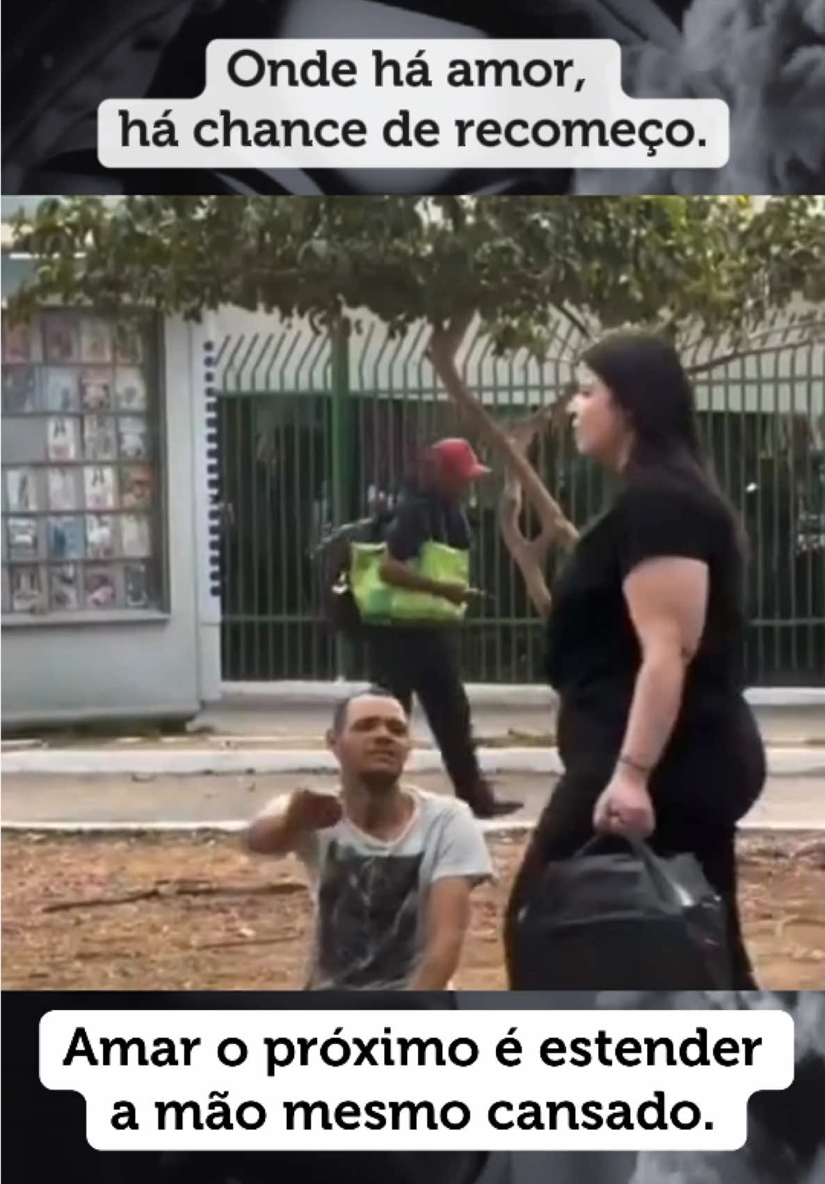 Não espere, faça o bem agora, pois cada pequeno ato transforma o mundo. #amor #esperança #fé #transformação #solidariedade #videoviral 