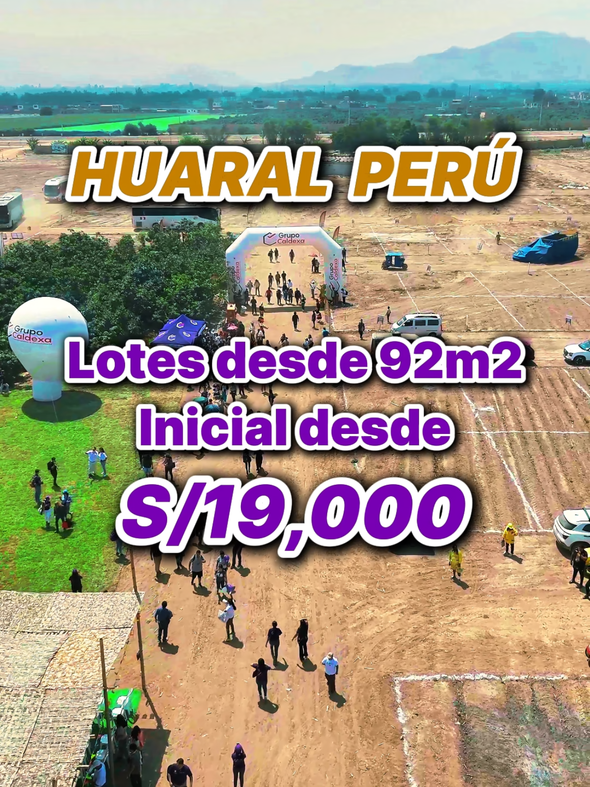 🏡 INVIERTE en un terreno en HUARAL cerca al Megapuerto de Chancay y haz crecer tu patrimonio: proyecto Urb. Residencial CIUDAD DORADA de @Grupocaldexa  #inversion #huaral #megapuertochancayperú #lotes #terrenos #vivienda #inmobiliaria #bienesraices #lotesenventa #terrenosenventa #propiedades #land 