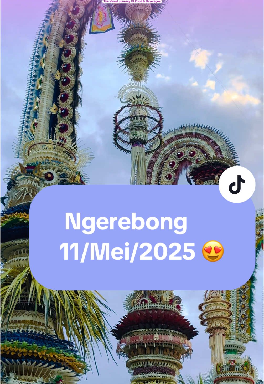 Ngerebong Hari Ini, Penjornya Bagus Bagus Banget Semetowns 😍😍 #ngerebong #penjor #balinese #tradisi #bali 
