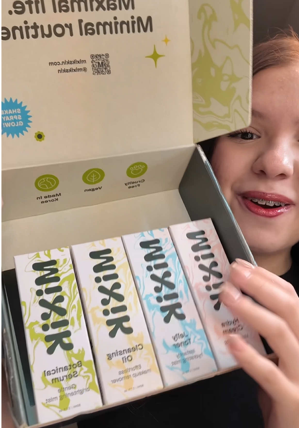 Abriendo paquete de skincare @MIXIK SKIN #skincare #beauty #cuidadodelapiel #unboxing 