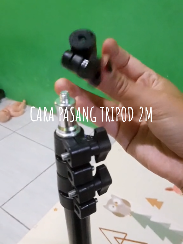 yang belum tau atau masih bingung merapat , simak sampai habis. #carapasang #tripod #2meter 