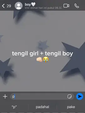 gamau banget di panggil nama😭😭#xybca #fypage #fyp #berandatiktok #beranda #chat #chatlucu #bf #tengil #stiker 