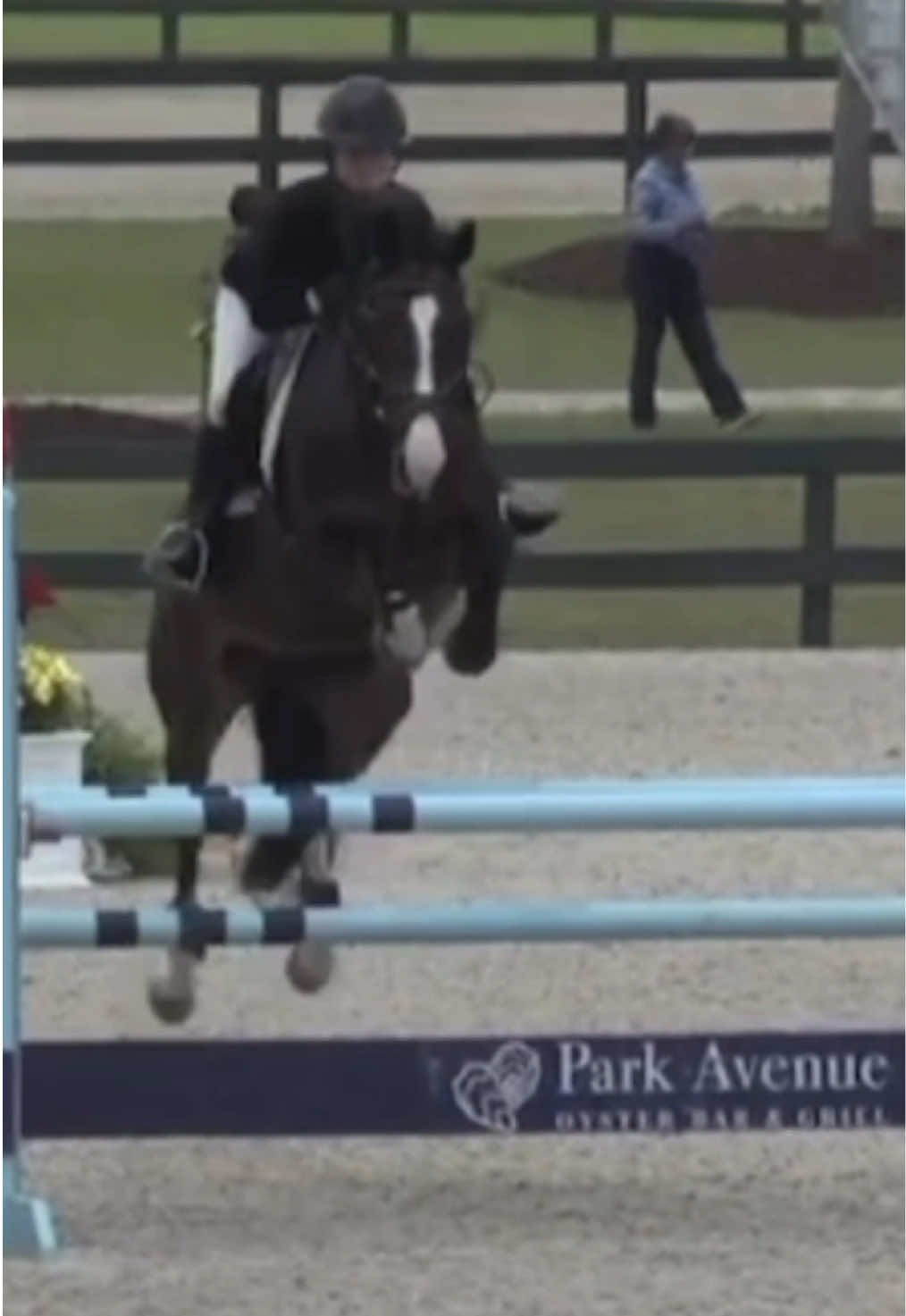 coolest girl KJ was 3rd in the 1.10 jr/am classic aiken charity week one💛