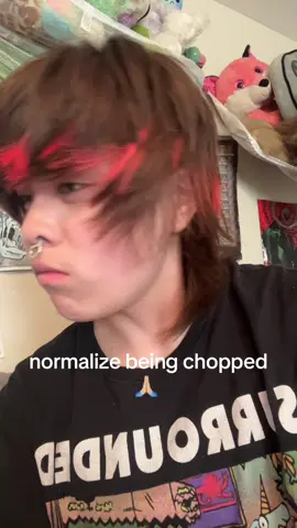 I’ve accepted my choppedness don’t force yourself to be soemthing your notj  #fyp #foryou #real #emo #scenekid #metalhead #deadpool #chuzz #chopped #drhouse #gay 