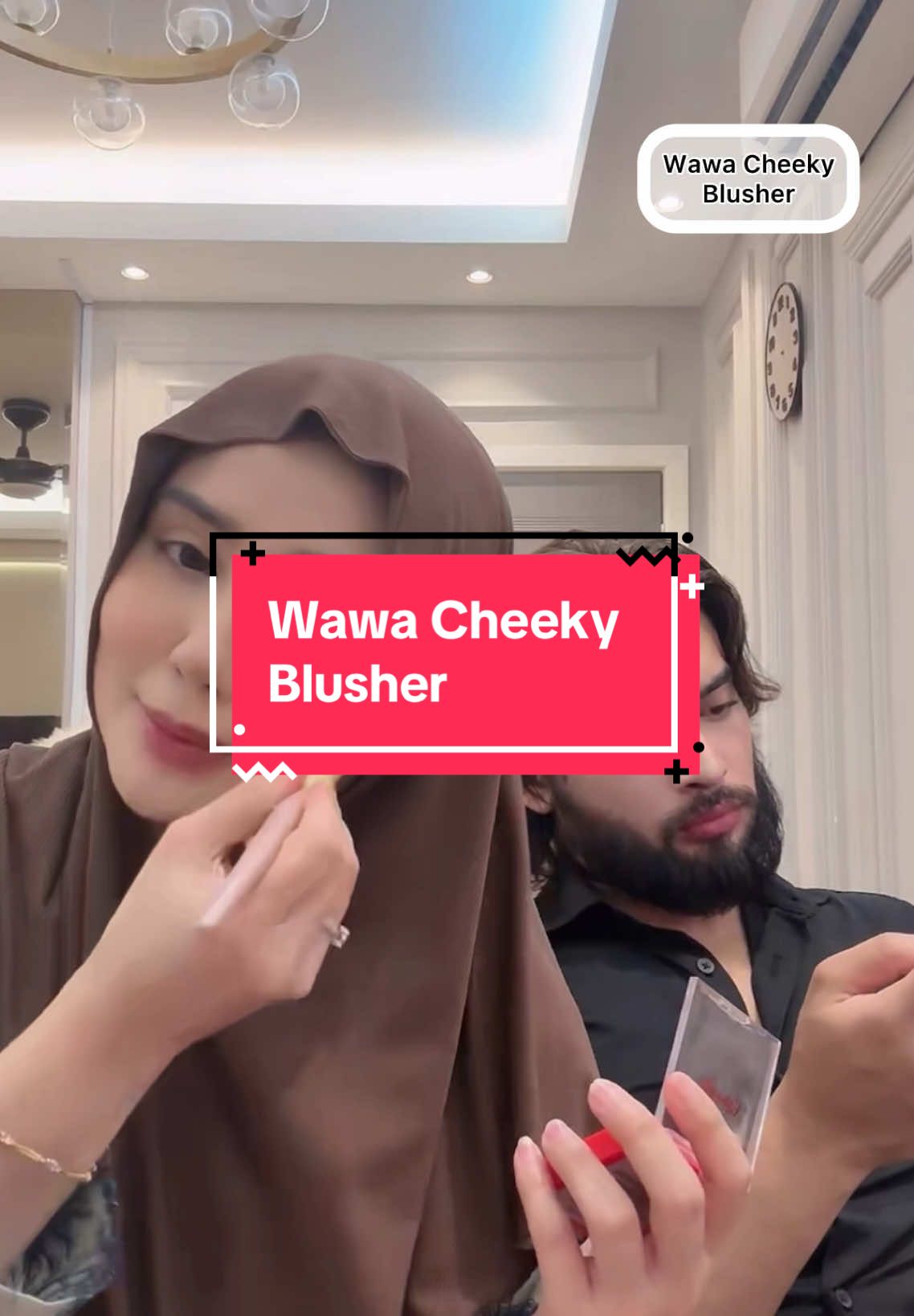 Wawa Cheeky Blusher yang cantik dan pigmented! Ambil combo terus! #palette #makeup #beauty #blusher #wawa #wawazainal #aerilzafrel #makeuppalette #wawablusher 