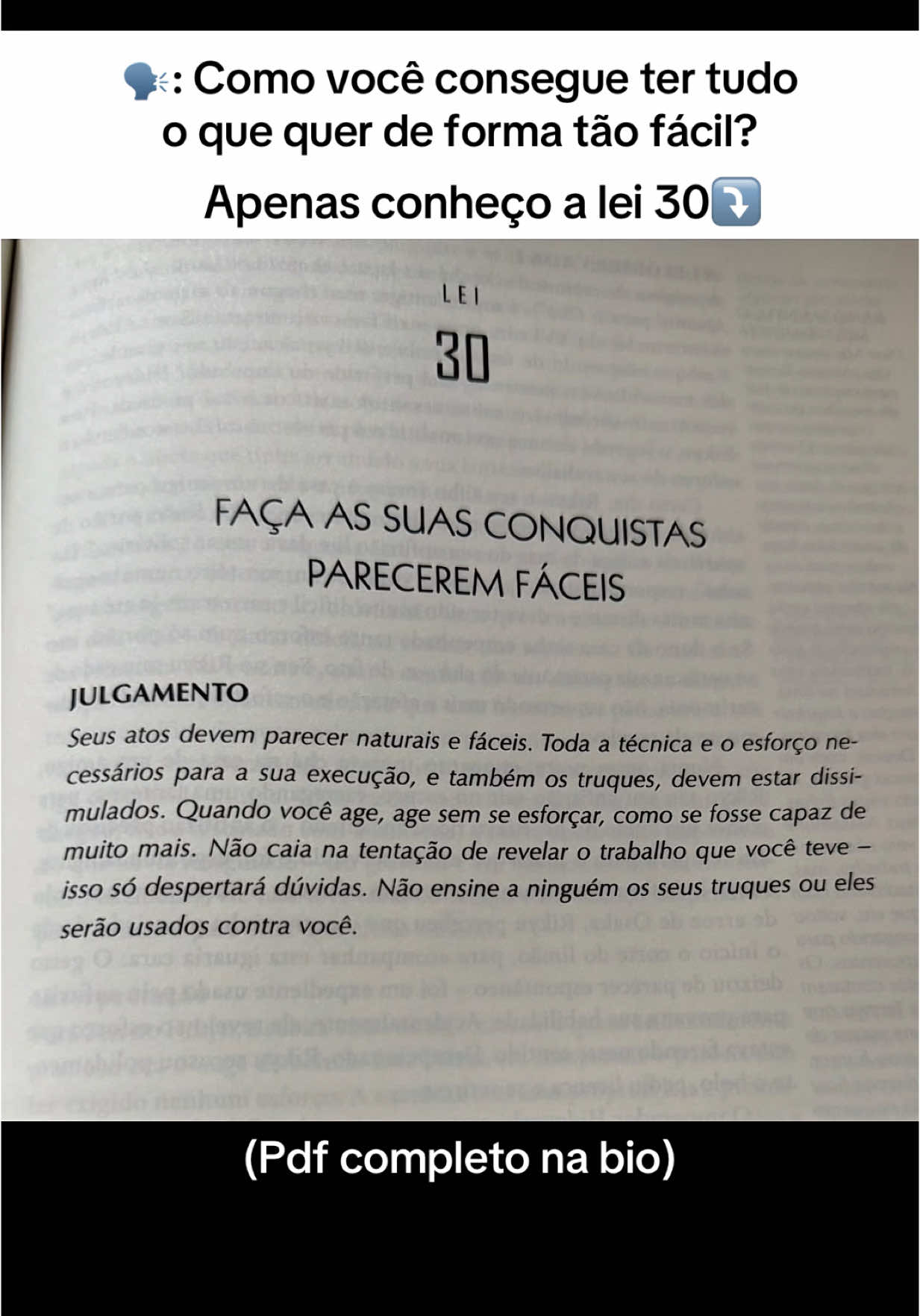 Pdf completo na bio✅ #dicasdelivros #poder #manipulação #sucessopessoal 