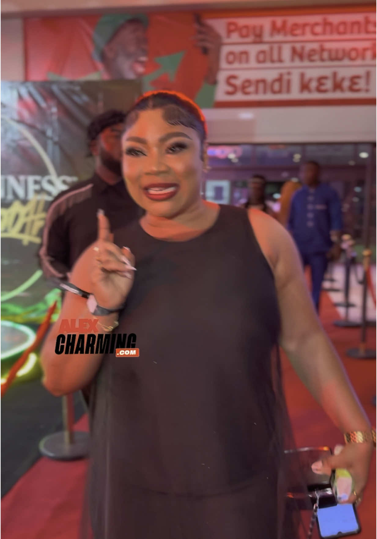 Sally Mann at TGMA #sallymann #fyp #charmingtv #foryoupage #charmingstudioss #ghana #tgma 