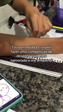 Meu Deus que horror, ele me humilhou desenhando com a mão esquerda #foryoupage❤️❤️ #fyp #💯 #fypシ゚ #namorados 
