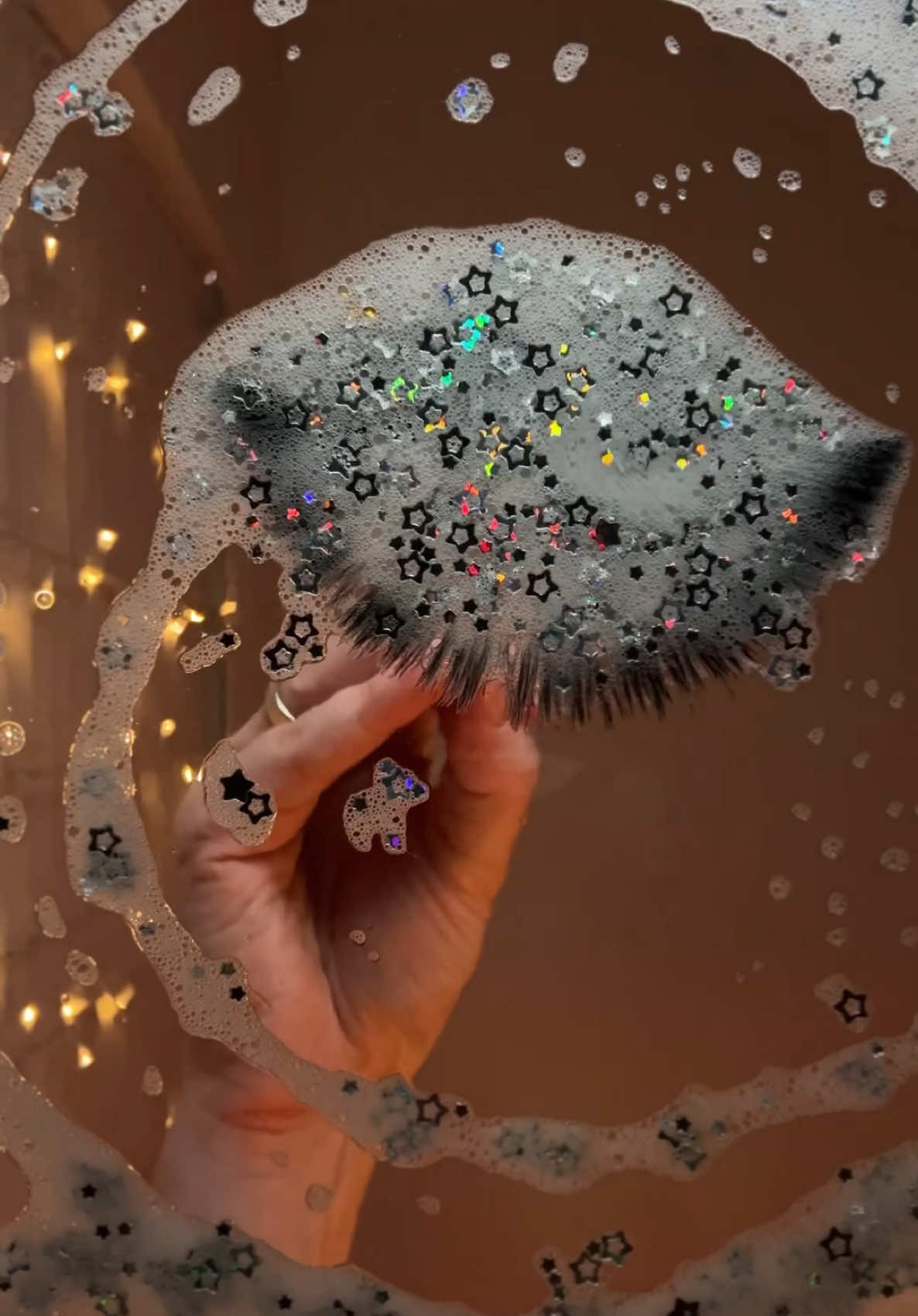 ASMR ✨ Relaxing stars, hypnotic foam for deep sleep 😴  #asmr #asmrvisualtriggers #asmrnotalking #asmrsounds #asmrbrushing #asmrrelax #asmrforsleep #asmrfoam #asmrfyp 