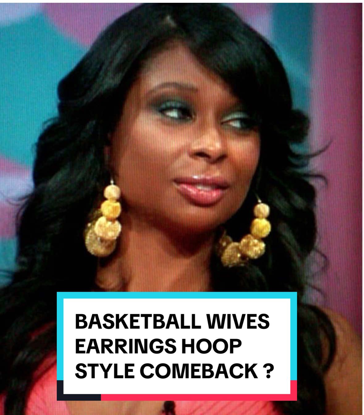 Basketball Wives Earrings Early 2010s #2010s #fashiontiktok #earrings #blackwomen #fypage #trending #nostalgia #viral #girltalk 