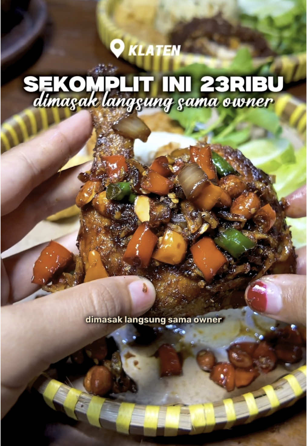 jarang2 nemuin resto yang chef nya tuh langsung ownernya 😆 dan gokilnya masakan nya enak terusss 🥹💖 🖇️ REMPAH RASA Jl. Kopral Sayom, Jetak Kidul, Karanganom, Klaten Utara #kulinerklaten #rempahrasa #igamercon #ayamgongso #ayamsereh #restoklaten #ayamkremes #tongsengsapi #butterprawn #klaten #ayamgongsoklaten 