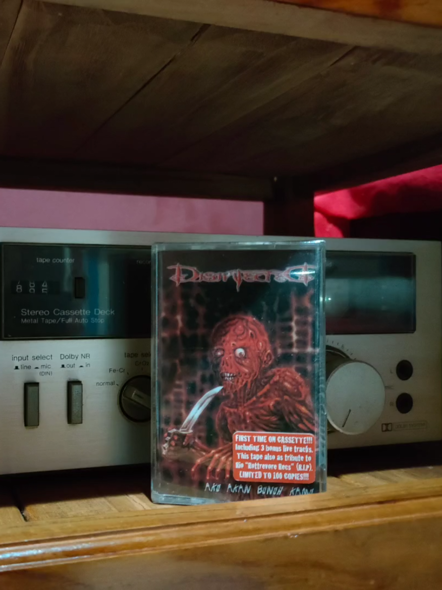 #disinfected #karnivora #akuakanbunuhkamuu #brutaldeath #brutaldeathmetal #grindcore #collector #collections #mycollections #cassette #cassettes #cassettetape #casettetapes #kaset #kasetpita #kasetjadul #kasettape #tapedeck #tapedecktechnics #tapedeckjadul #vidioviral #videotiktok #vyp