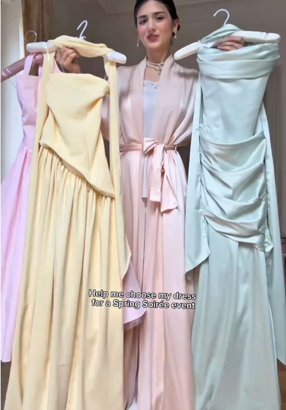 Current Spring obsessions>> #babyboofashion #TikTokFashion #springdress #springevent #dress #outfitinspo #grwm #dresshaul 