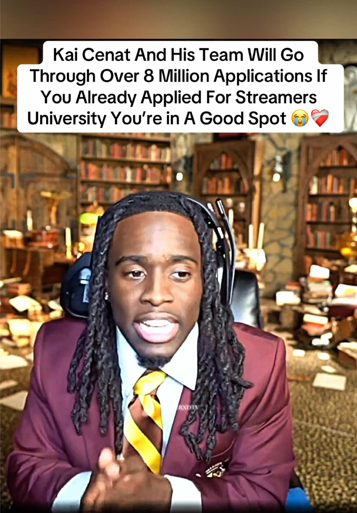 Kai Cenat Will Review All Streamer University Applications On Stream #kaicenat #streameruniversity #fyp #trending #viral @Kai Cenat 