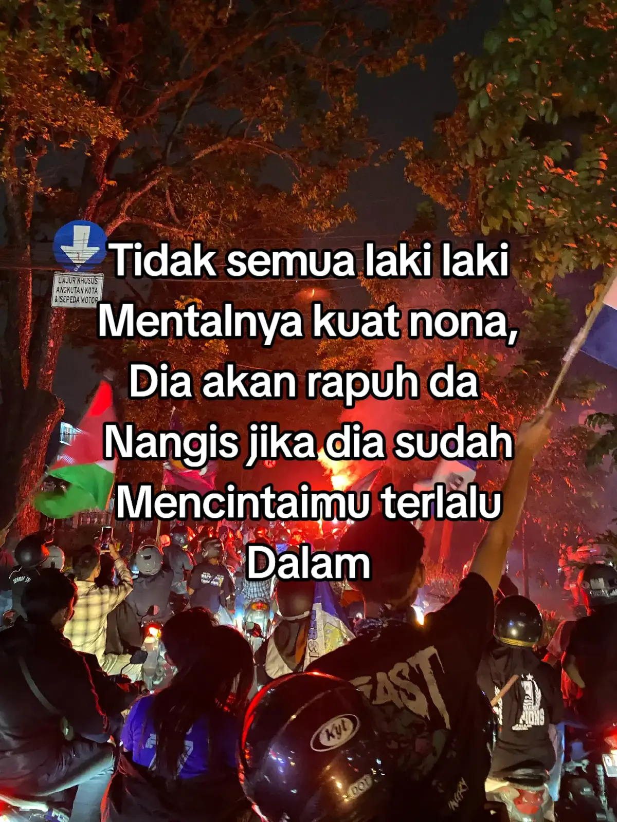 jangan liat laki² dari mentalnya tapi liat dari kesabarannya