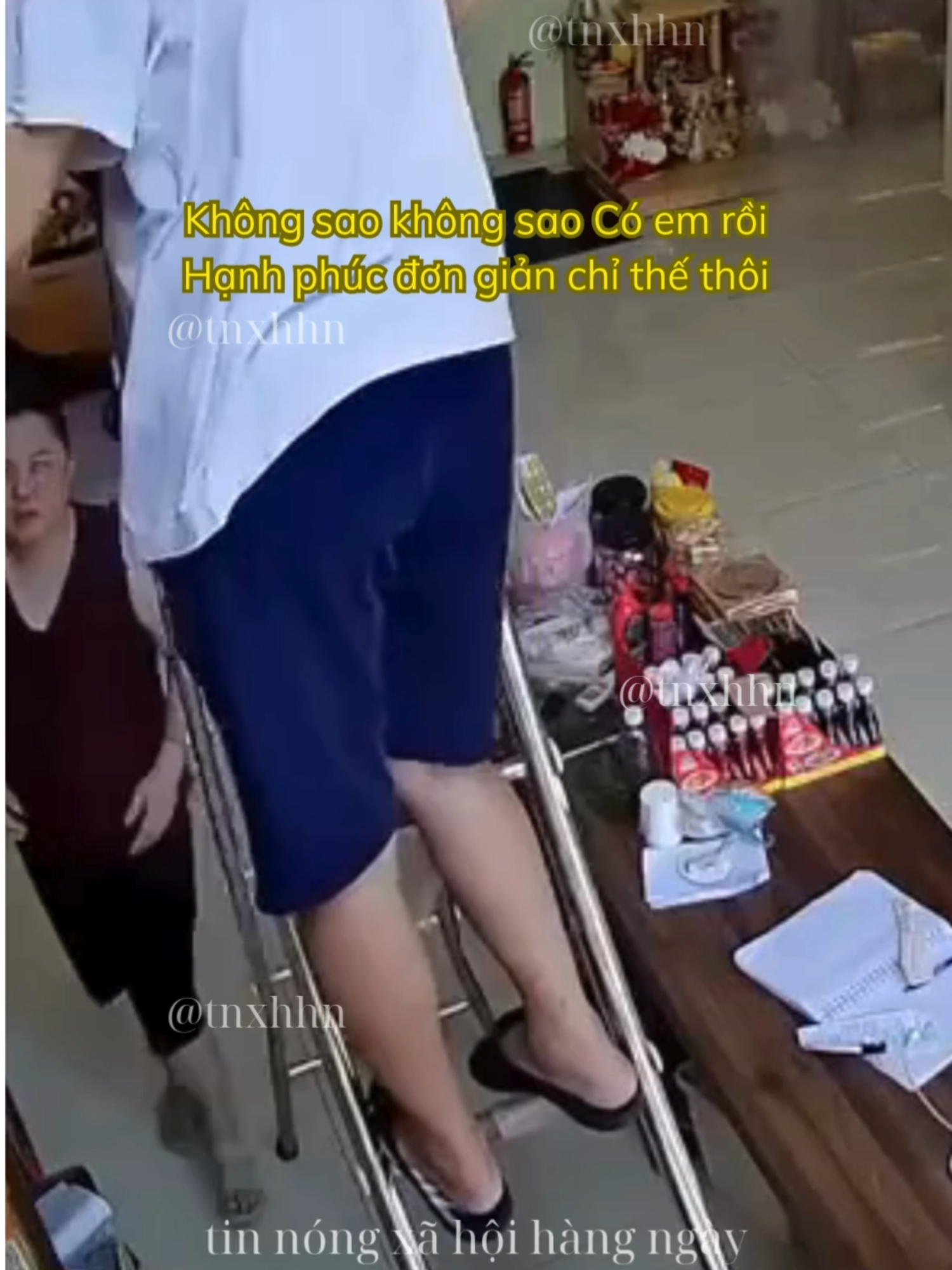 Không sao không sao Có em rồi. Hạnh phúc đơn giản chỉ thế thôi #tintuc #tinnongtrongngay #giadinhthanthuong #yeuthuong #vochong #xuhuongtiktok