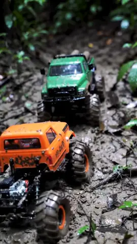 Insane Remote-control Lumber Trucks Driving on the Toughest Muddy Road 🚛🚛🚛🚛 #mudtruck #supercar #rctruck #monstertruck #truck #offroad #trucktok #ai #supertrucker #rccar #rc 
