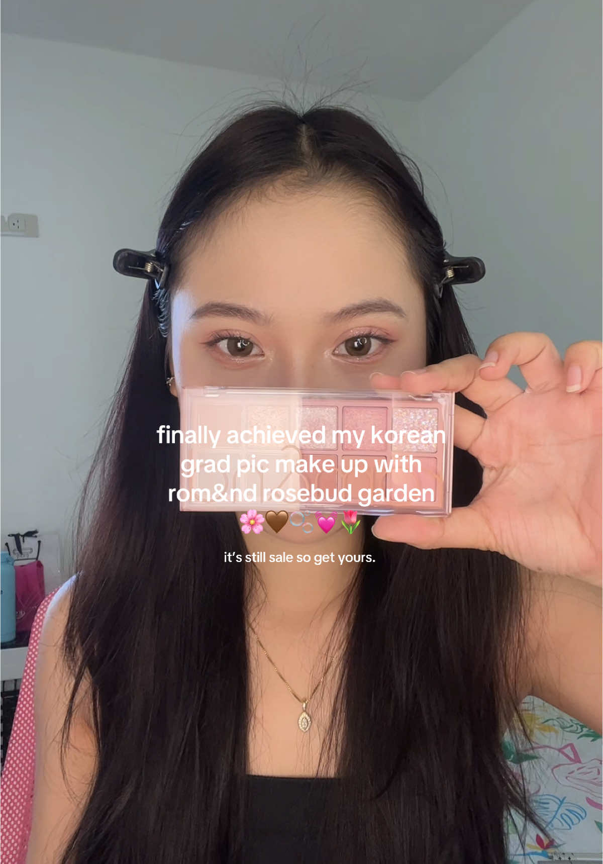 #romandrosebudgarden #romandbetterthanpalette #romand #koreanlook 