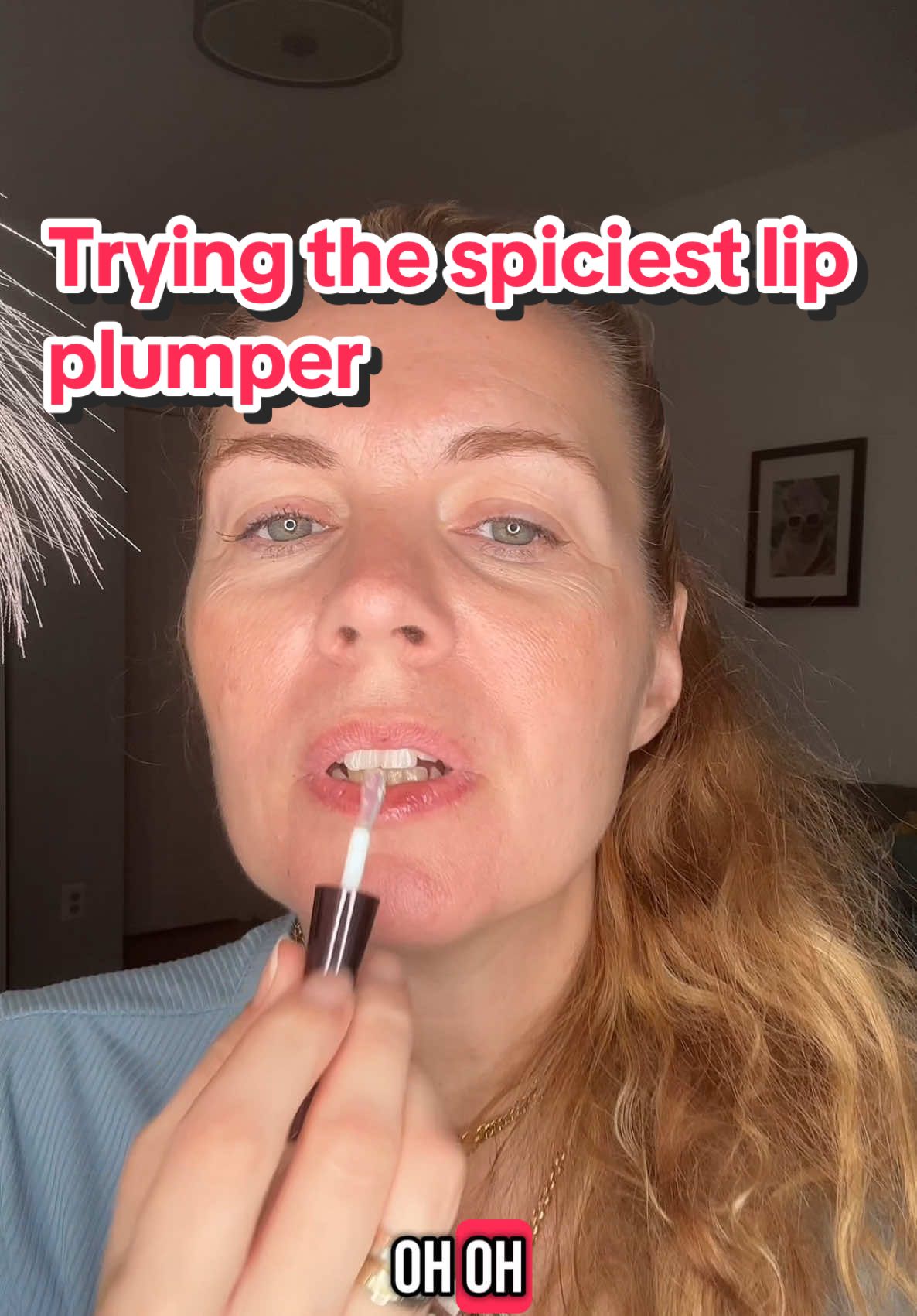 Trying the spiciest lip plumper Reedle shot from @VT Cosmetics US with Cica reedle and Jimo root inside.  If you are not handling extra spiciness pain very well or you have sensitive lips I would suggest to start with the beginner’s one. Test it also from my cart!  #vtcosmetics #vtcosmeticspartner #lipplumpergloss #spicylipplumper #plumpedlips #tiktokshopcreatorpicks 