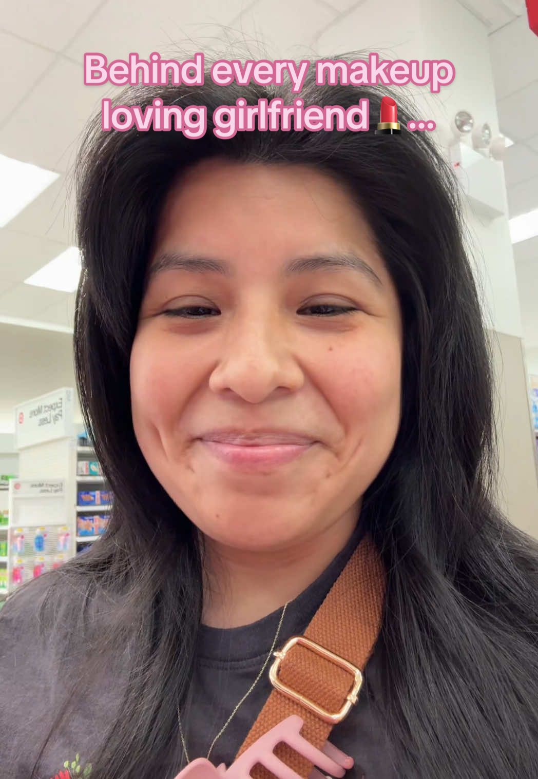 Hahaha I can’t help I love makeup and always will! 🤗💋💫 #makeuplover #imjustagirl #targetbeauty #targetbeautyfinds #makeupshopping #couplecomedy 