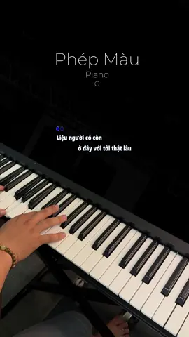 Liệu người có còn ở đây với tôi thật lâu... | Tone Nam | Phép Màu - MAYDAYs ft. Minh Tốc | Piano Cover #phepmau #piano #karaoke #pianocover #duet #fypシ゚ #xuhuong #nhachaymoingay