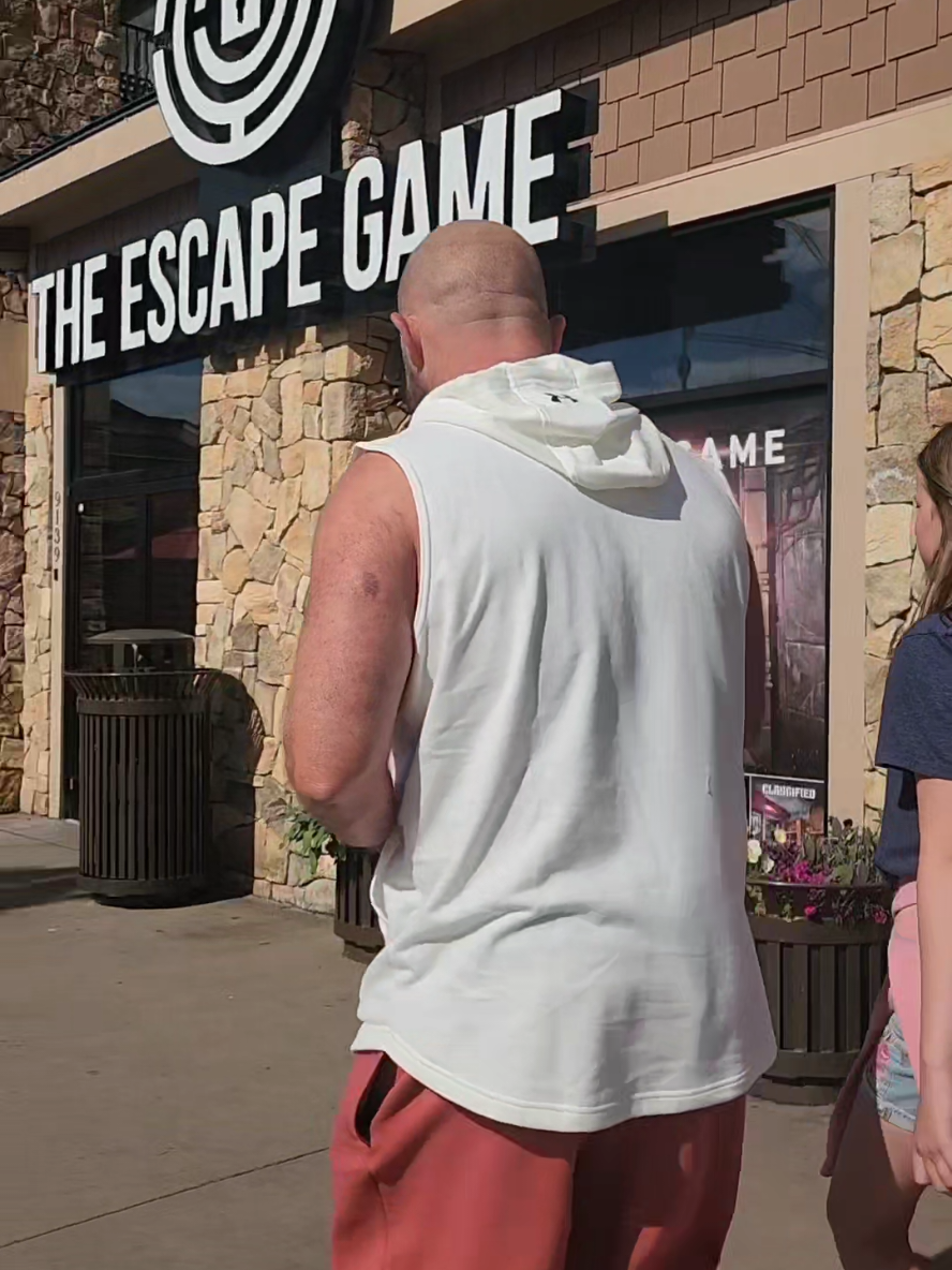Can we escape ? @The Escape Game  @itsmekim   #escape #theescapegame #vacay #vacation #FamilyFun #gatlinburg #pigeonforge #annoywifeproject #havingfun #wifey #jokes #funny #laugh #laughing  #wifey #jokingaround #funnywife #wife #shescrazy #shescute #reels #joking #cornycouple #corny #cornyjokes