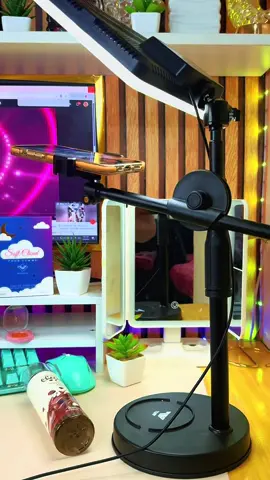 TNW Fill Light Tripod With Phone Holder For Phone Desktop Stand Professional Overhead Shooting Selfie LED Light For Live Streaming Video