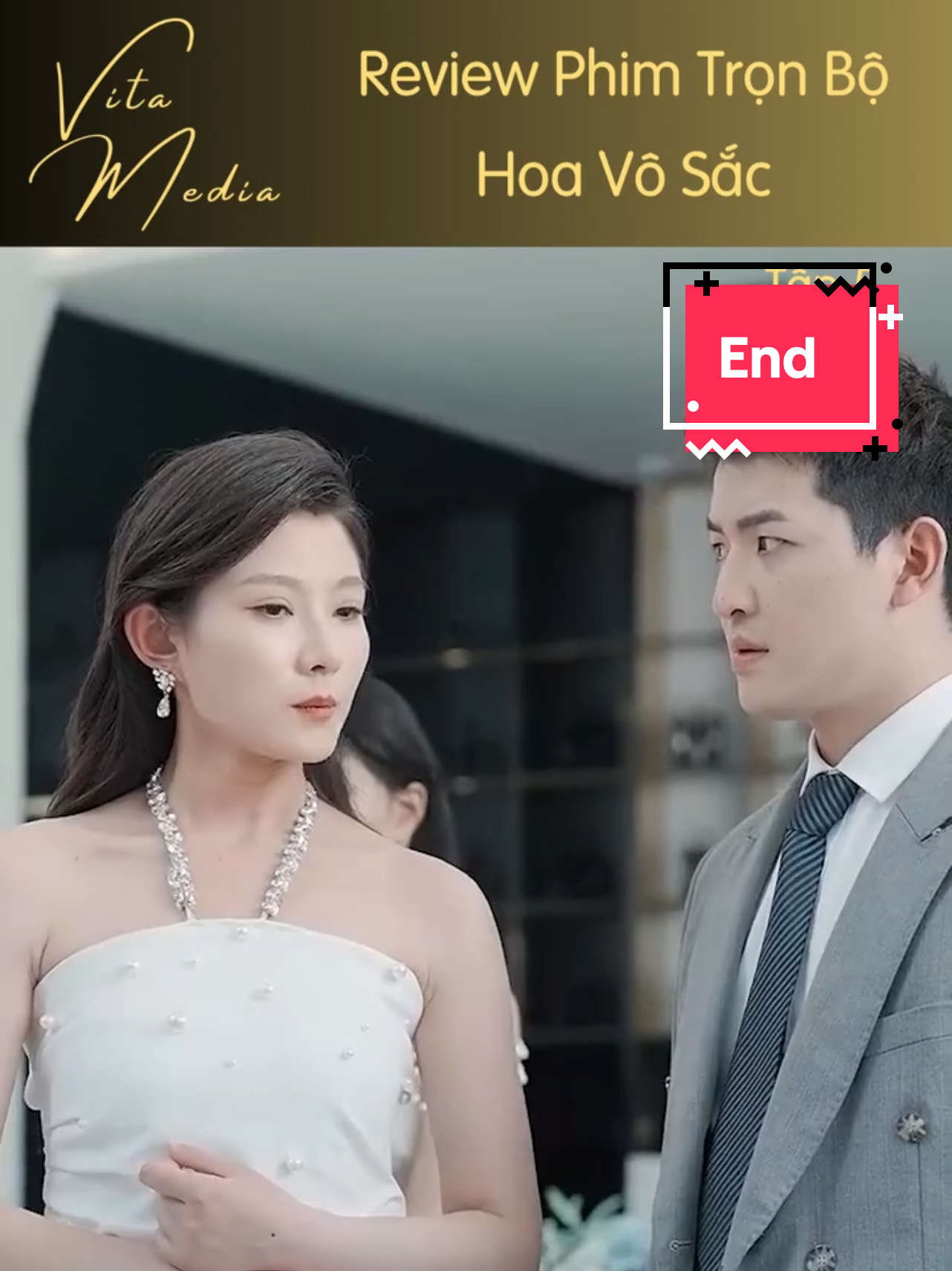 Review phim trọn bộ : Hoa vô sắc End