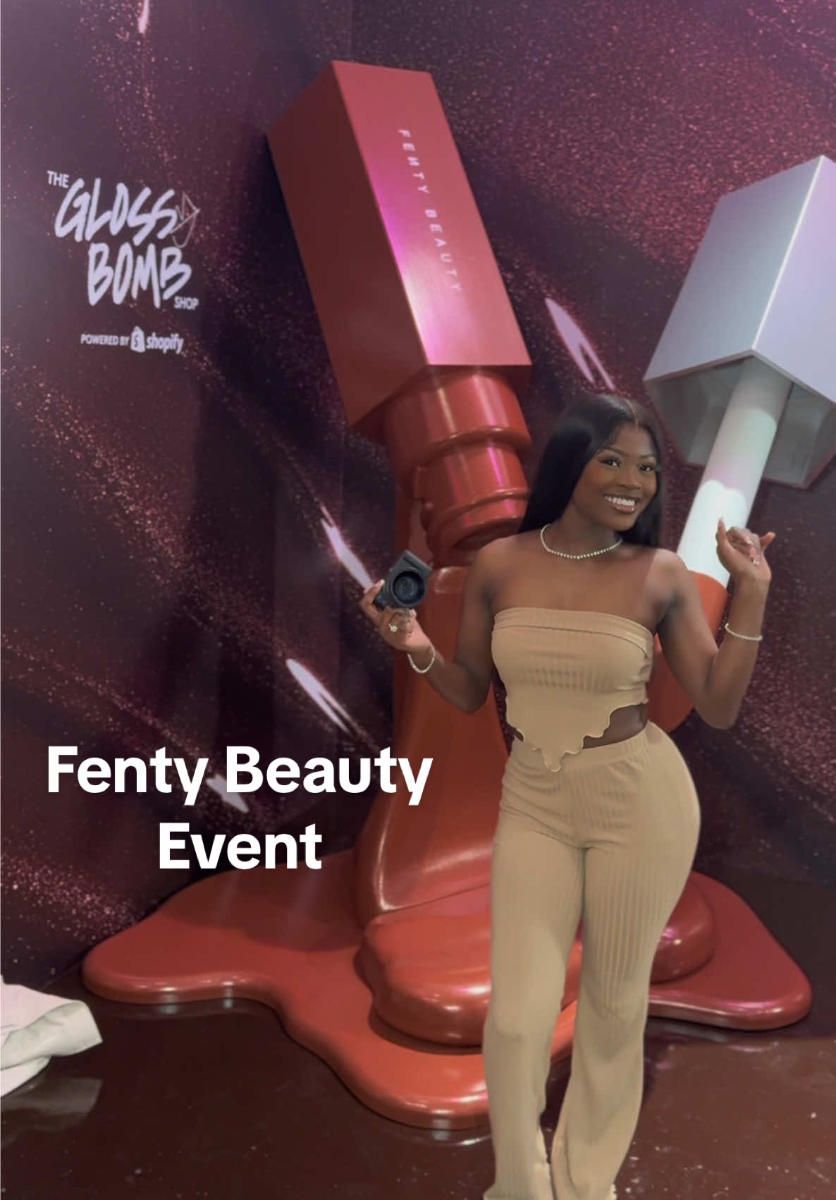 Thankyou🩷🩷 @Fenty Beauty for the Invite😇😇 #fentybeauty #fentybeautyevent #fentygrapesplash 
