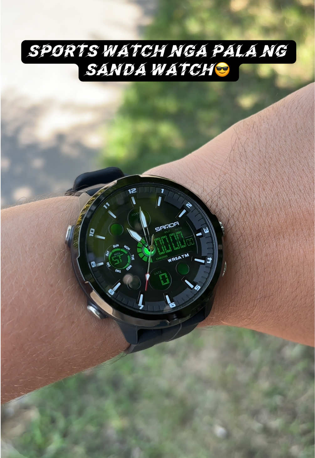 Sportswatch nga pala ng Sanda Watch 😎👌 #sportswatch #watch #watches #watchesoftiktok #watchformen #watchesformen #menswatch #sanda #sandawatch 