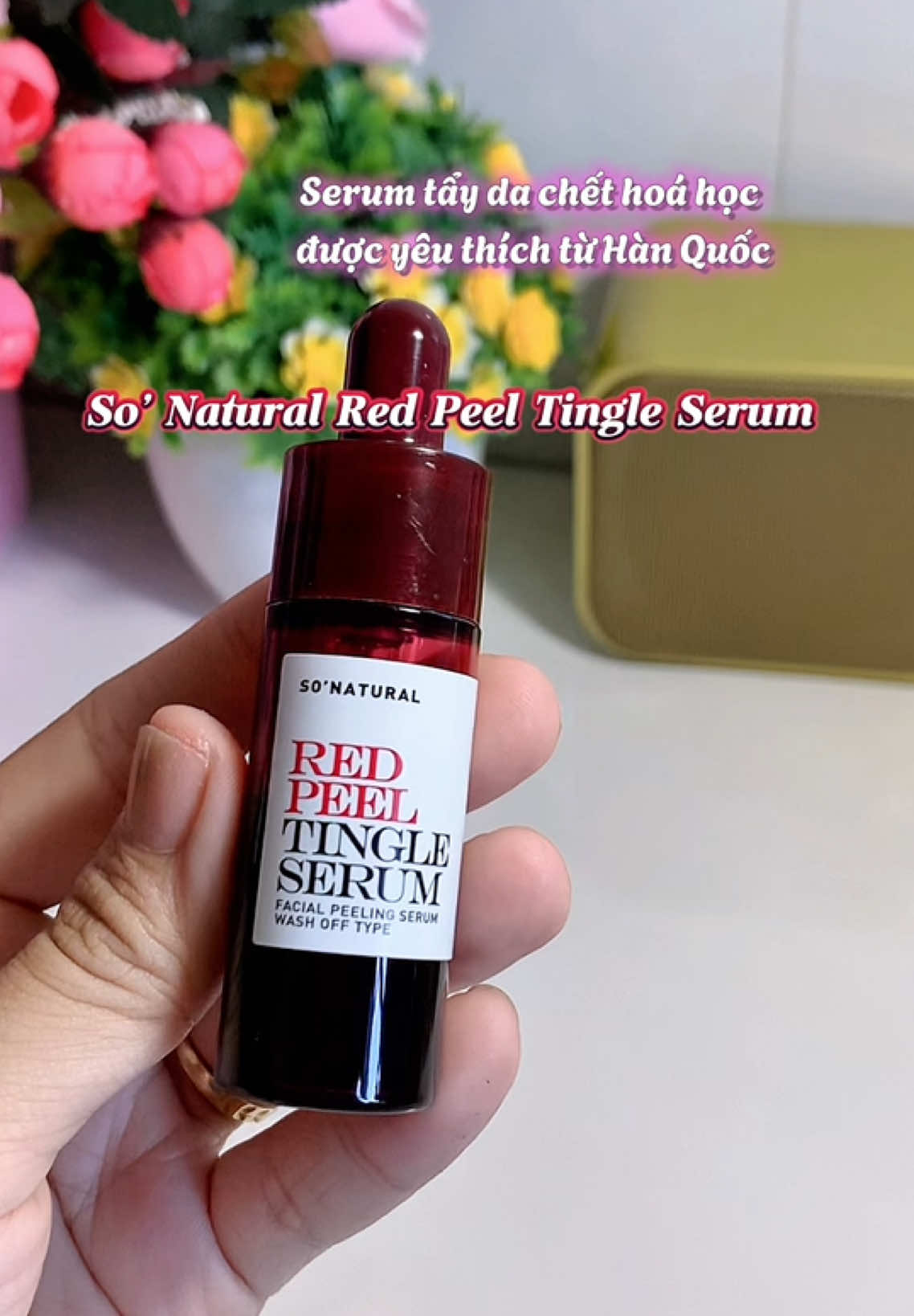 Da xỉn, mụn ẩn? Dùng thử Red Peel 11ml mới xem! Tẩy da chết – làm mịn – sáng da rõ sau vài lần dùng! #redpeel #SoNatural #serumtáitạoda #reviewserum #unboxingvideo #tiktokviral 