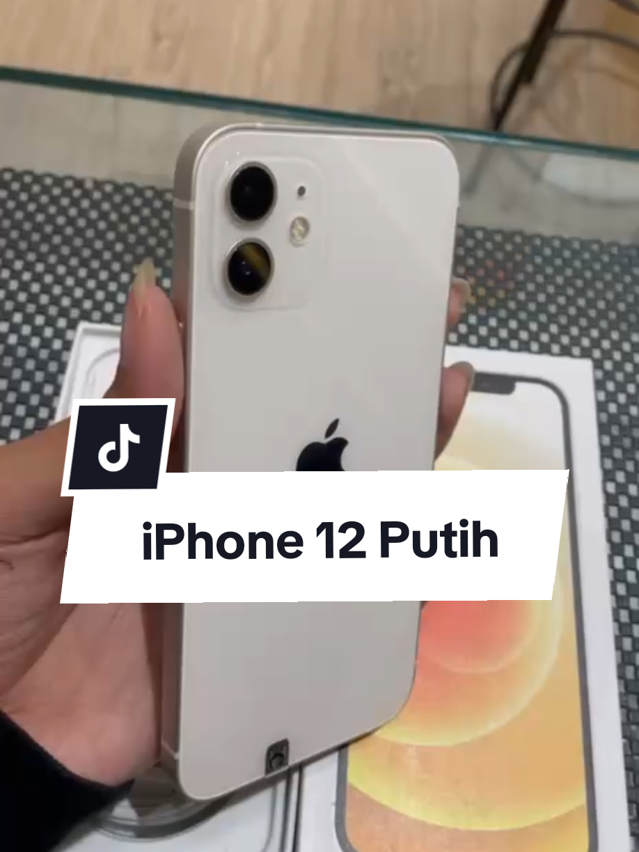 iPhone 12 Warna White 64 GB ✅ Face ID ✅ TOUCH ID ✅ True Tone ✅ Baterry Health 98 ✅ Kamera FRONT& REAR ✅ SPEAKER ✅ GETAR✅ TOMBOL Home, Volume,Button ✅ WIFI ✅ Test Celullar ✅ Silent Button ✅ iCloud Clean ✅ Kondisi Fisik Mulus ✅ Kelengkapan Hp, Cas, Dos ✅ 📍COD Area Ambon #iphone12 #ambonpride🏝🔥 #ambonmanise #fyp 