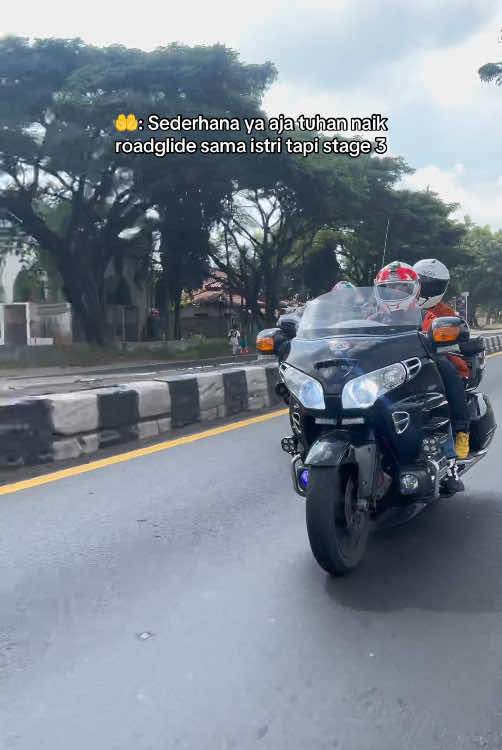 kapan ya bisa kaya om2 ini boncengan turing sama istri #harleydavidson #fyp 