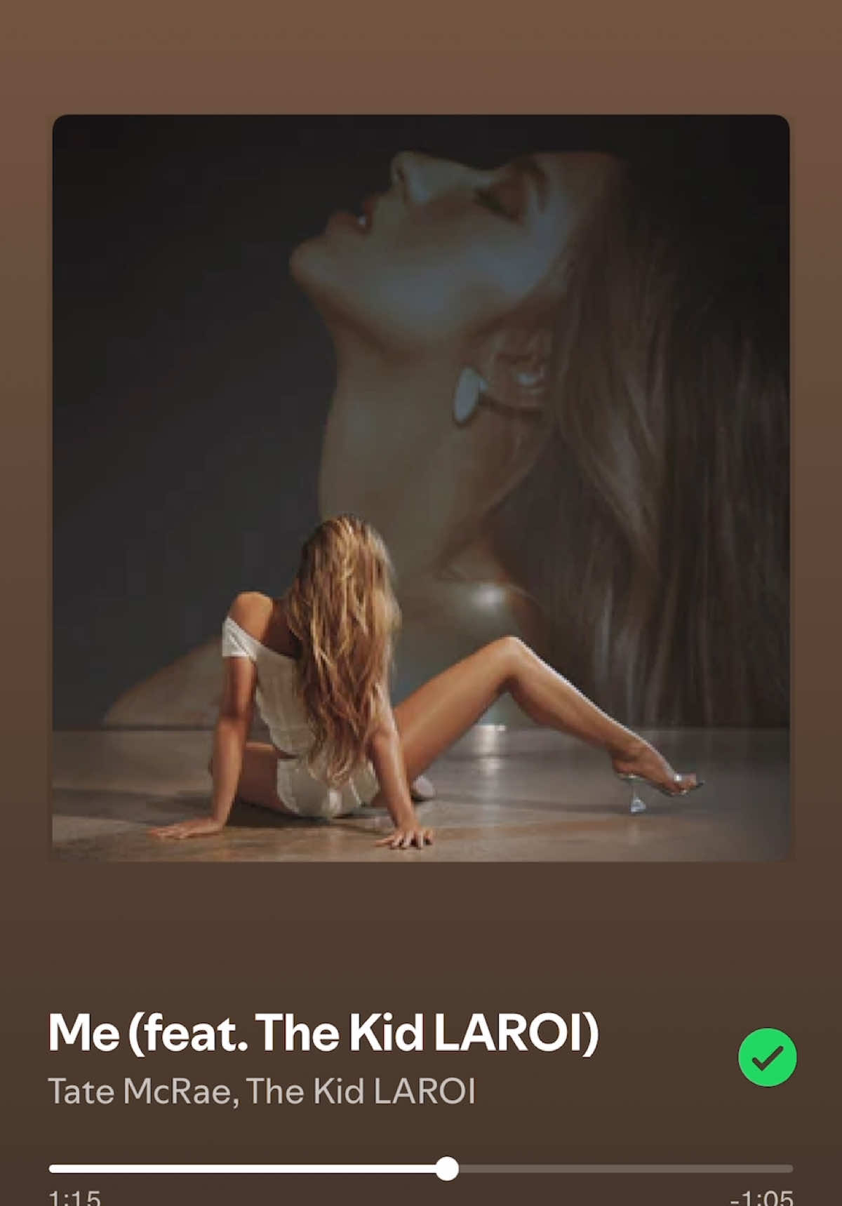 EVERYBODY SHUT UP #tatemcrae #fyp 