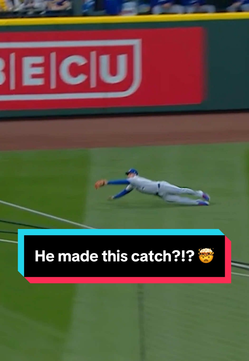 Myles Straw makes an INCREDIBLE diving catch! 😮 #MLB #baseball #torontobluejays