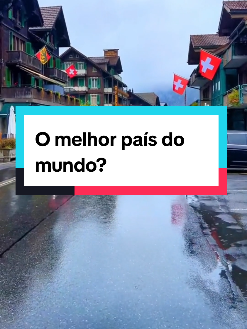Esse é o melhor país do mundo?😦 #suiça #viagem #happynation #curiosidades 