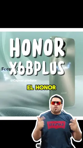 El honor X6B plus es el equipo mas económico? 🤯 #honor #honorx6bplus #celulares #tecnologia #paratii #gamamedia #caracteristicas #smartphone #fyp 