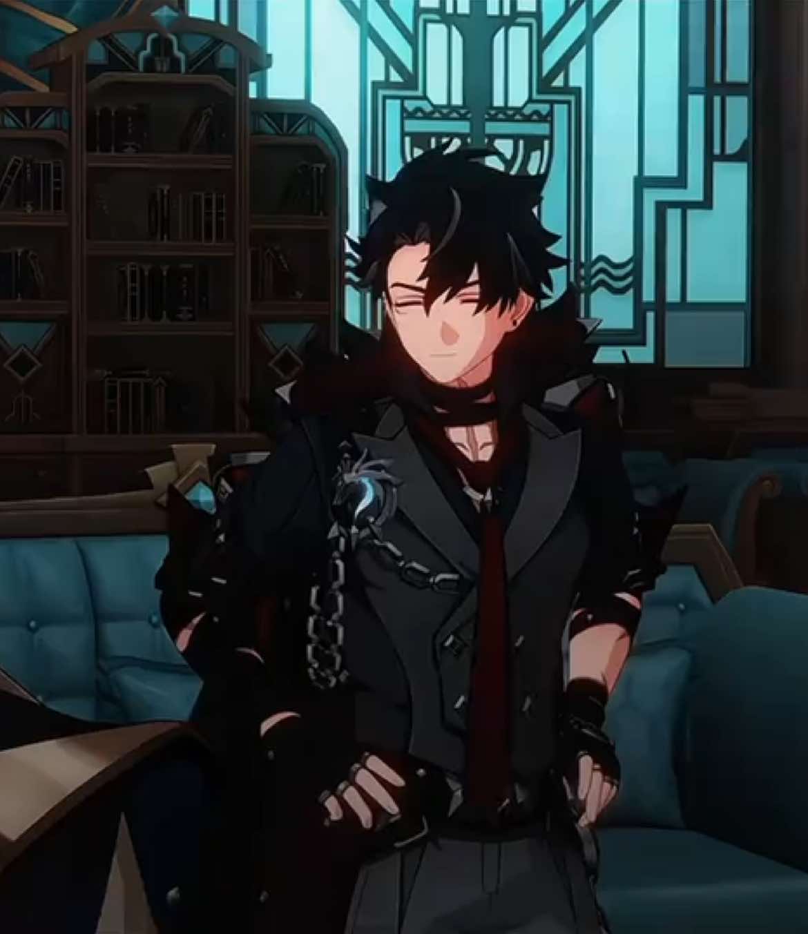 they are way too cute, my heart ahh #GenshinImpact #wriothesley #wriothesleygenshin #cacucu #neuvillette #genshinimpact56 