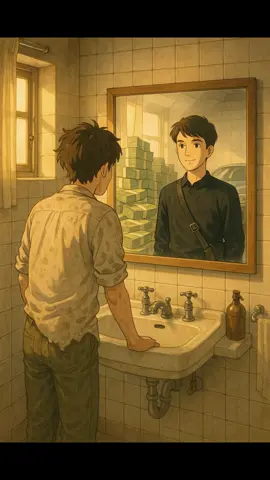 Ikutin Cara di bawah ini “Coba buka ChatGPT, lalu ketik prompt ini: Ilustrasi bergaya Studio Ghibli, kualitas tinggi dan detail halus, menggambarkan seorang [pria muda/wanita muda] mengenakan [pakaian sederhana], berdiri menghadap wastafel bergaya vintage di kamar mandi bertile klasik warna krem. Dalam pantulan cermin, dirinya berubah menjadi seorang [profesi, misal: dokter], mengenakan [seragam profesi lengkap], dengan latar belakang dunia kerja profesi tersebut, seperti [alat-alat kerja, sesuai profesi]. Cahaya keemasan lembut masuk dari jendela kecil, menciptakan suasana hangat, penuh harapan, damai, dan melankolis. Shading lembut, garis tipis bersih, tekstur natural, atmosfer nostalgia, dengan orientasi potret rasio 3:2. Ganti profesinya dengan impianmu, dan lihat bagaimana AI memvisualisasikannya. Mau jadi dokter, pilot, konten kreator, CEO, atau artis? Semua bisa kamu bayangkan dulu, sebelum kamu capai.” #fyp #chatqpt #studioghibli 