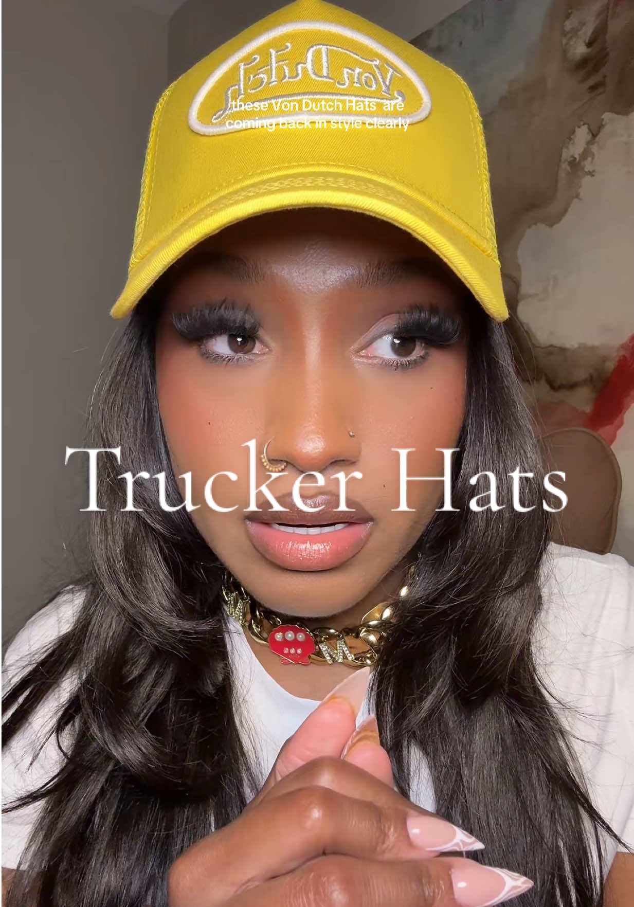 Did you know VonDutch Trucker Hats are on Tiktok #fashionhats #designerhaul #designerhats #accessorize #dadhat #truckerhat 