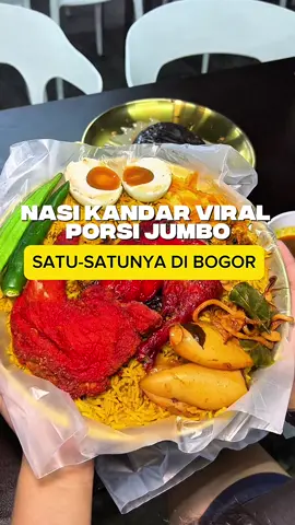 HANYA DISINI !!! ADA NASI KANDAR  KHAS MALAYSIA PERTAMA DI BOGOR Ga perlu jauh jauh ke Malaysia Nasi Kandar ada di Bogor, nasinya sumpah berempah banget, ayam dan bebek roasted nya juicy enak banget. Apalagi disini ada desert yang unik-unik dan gemesin banget. Wajib kamu cobain! Yuk cicipin! @Pelopor Nasi kandar Indonesia  📍Lokasi : Jl. Pahlawan No.179, RT.01/RW.06, Bondongan, Kec. Bogor Sel., Kota Bogor, Jawa Barat 16124, Indonesia #nasikandar #nasibiryani #Bogor #bogorhits #kulinerbogor #bogorkuliner #visitbogor #bogorviral #bogoreatery #kulinerviral #jajanankekinian #desserttiktok #pistachio #yukcicipin #cicipinbogor