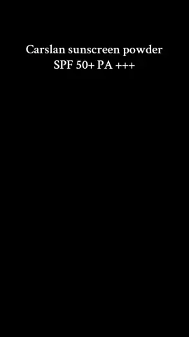 @carslan.my memang bestt 😍 #carslan  #carslanmy  #sunscreenpowder  #spf50 
